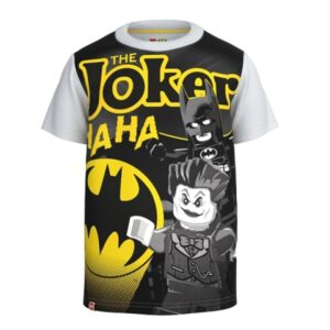 LEGO T-Shirt Batman WIT (M12010452 - Maat 122)