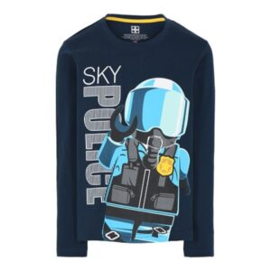 LEGO T-Shirt City DONKERBLAUW (M12010286 - Maat 110)