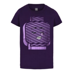 LEGO T-Shirt DONKERPAARS (M-22723 - Maat 116)