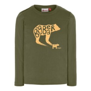 LEGO T-Shirt DONKERGROEN (LWTIAS 603 - Maat 122)