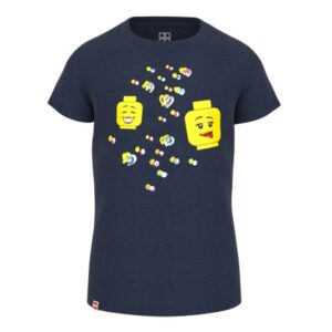 LEGO T-Shirt DONKERBLAUW (M12010539 - Maat 122)