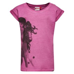 LEGO T-Shirt Friends DONKERROZE (Tallys204 - Maat 110)