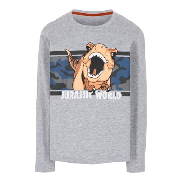 LEGO T-Shirt Jurassic World LICHTGRIJS (M12010215 - Maat 92)