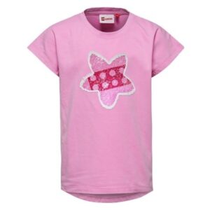 LEGO T-Shirt LICHTROZE (Tippi 106 - Maat 122)