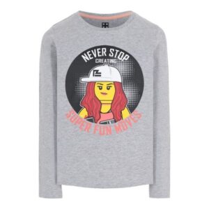 LEGO T-Shirt LICHTGRIJS (M12010170 - Maat 116)