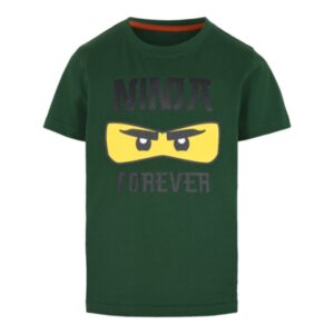 LEGO T-Shirt Ninjago DONKERGROEN (M12010188 - Maat 98)