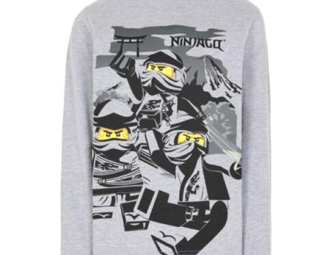 LEGO T-Shirt Ninjago LICHTGRIJS (M12010208 – Maat 92)