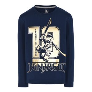 LEGO T-Shirt Ninjago DONKERBLAUW (M12010210 - Maat 104)