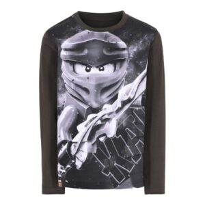 LEGO T-Shirt Ninjago DONKERGRIJS (M12010212 - Maat 92)