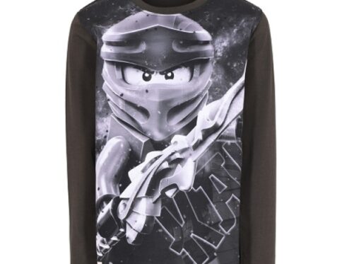 LEGO T-Shirt Ninjago DONKERGRIJS (M12010212 – Maat 92)