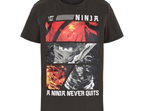LEGO T-Shirt Ninjago DONKERGRIJS (M12010194 – Maat 92)