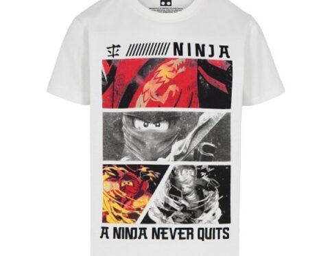LEGO T-Shirt Ninjago WIT (M12010194 – Maat 92)