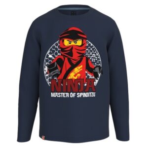 LEGO T-Shirt Ninjago DONKERBLAUW (M12010383 - Maat 104)