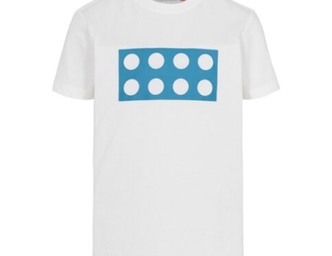LEGO T-Shirt WIT (LWTOBIAS 600 – Maat 128)
