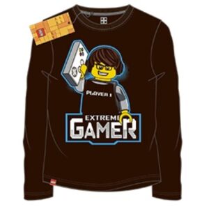 LEGO T-Shirt ZWART (M12010198 - Maat 110)