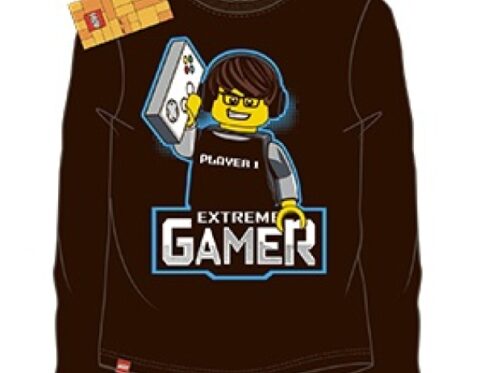 LEGO T-Shirt ZWART (M12010198 – Maat 110)