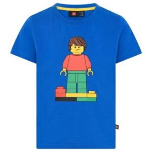 LEGO T-shirt BLAUW (LWTAYLOR 600 - Maat 110)