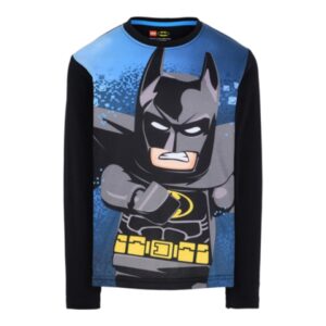LEGO T-shirt Batman ZWART (M12010038 - Maat 134)