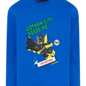 LEGO T-shirt Batman BLAUW (LWTAYLOR 704 - Maat 140)