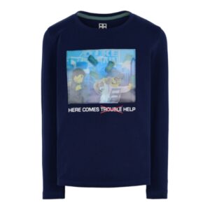 LEGO T-shirt City DONKERBLAUW (M12010035 - Maat 104)