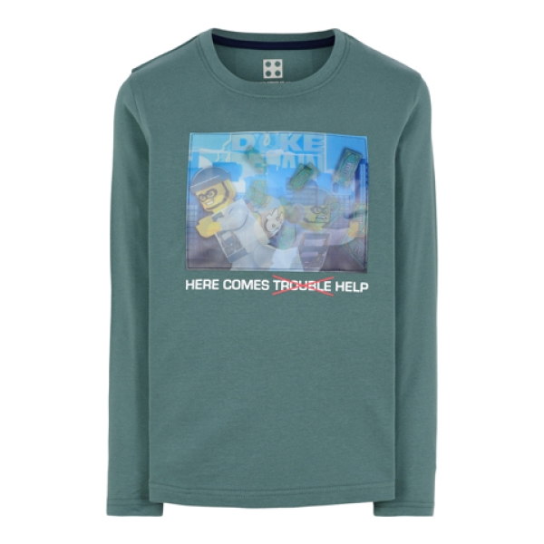 LEGO T-shirt City GROEN (M12010035 - Maat 122)