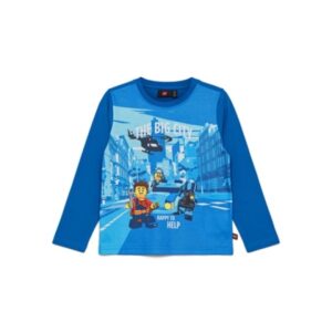 LEGO T-shirt City BLAUW (LWTANO 122 - Maat 116)