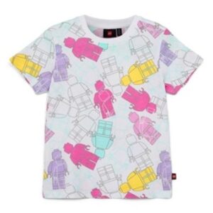 LEGO T-shirt DONKERROZE (LWTANO 202 - Maat 110)