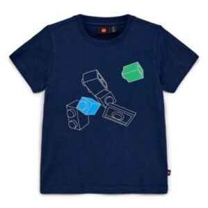 LEGO T-shirt DONKERBLAUW (LWTANO 204 - Maat 104)