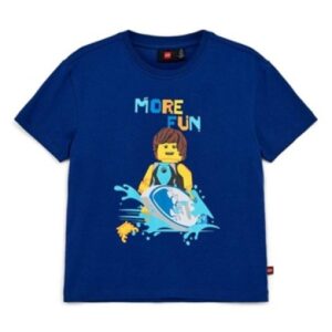LEGO T-shirt DONKERBLAUW (LWTANO 317 - Maat 104)
