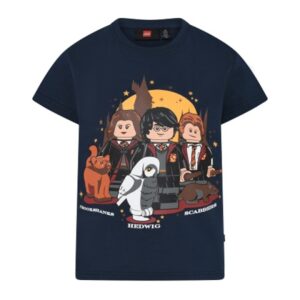 LEGO T-shirt Harry Potter DONKERBLAUW (LWTAYLOR 320 - Maat 104)