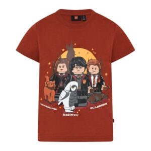 LEGO T-shirt Harry Potter DONKERROOD (LWTAYLOR 320 - Maat 110)