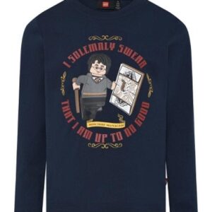 LEGO T-shirt Harry Potter DONKERBLAUW (LWTAYLOR 710 - Maat 110)