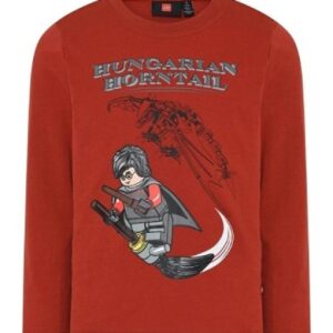 LEGO T-shirt Harry Potter DONKERROOD (LWTAYLOR 709 - Maat 104)