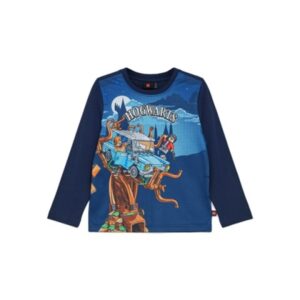 LEGO T-shirt Harry Potter DONKERBLAUW (LWTANO 121 - Maat 128)
