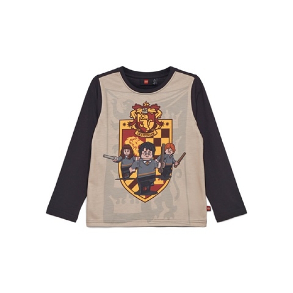 LEGO T-shirt Harry Potter ZWART (LWTANO 121 - Maat 140)