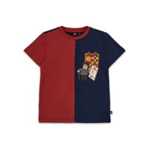 LEGO T-shirt Harry Potter DONKERROOD (LWTANO 707 - Maat 140)