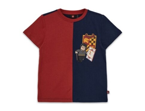 LEGO T-shirt Harry Potter DONKERROOD (LWTANO 707 – Maat 152)