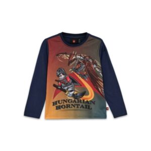 LEGO T-shirt Harry Potter DONKERBLAUW (LWTANO 706 - Maat 110)