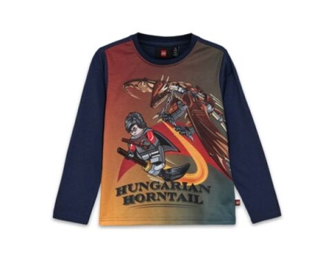 LEGO T-shirt Harry Potter DONKERBLAUW (LWTANO 706 – Maat 146)