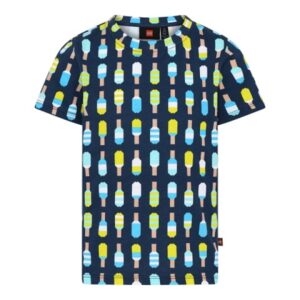 LEGO T-shirt Ijsje DONKERBLAUW (LWTAYLOR 306 - Maat 122)