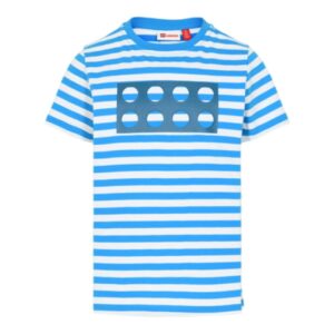 LEGO T-shirt LICHTBLAUW (LWTIAS 307 - Maat 104)