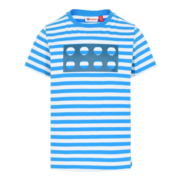LEGO T-shirt LICHTBLAUW (LWTIAS 307 - Maat 110)