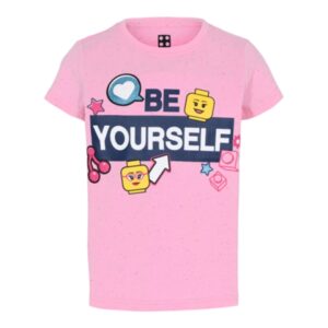 LEGO T-shirt LICHTROZE (M12010073 - Maat 128)