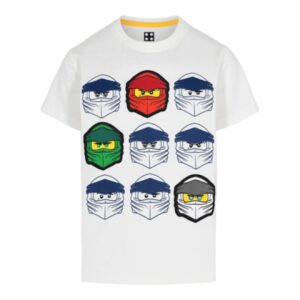 LEGO T-shirt Ninjago WIT (M12010022 - Maat 104)