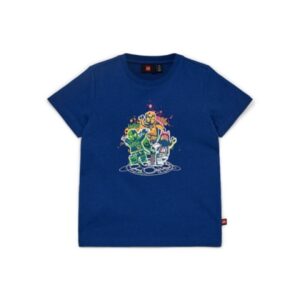 LEGO T-shirt Ninjago DONKERBLAUW (LWTANO 208 - Maat 116)