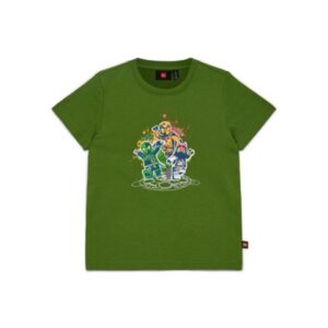 LEGO T-shirt Ninjago DONKERLIME (LWTANO 208 - Maat 110)