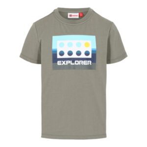 LEGO T-shirt OLIJFGROEN (LWTAJO 301 - Maat 110)