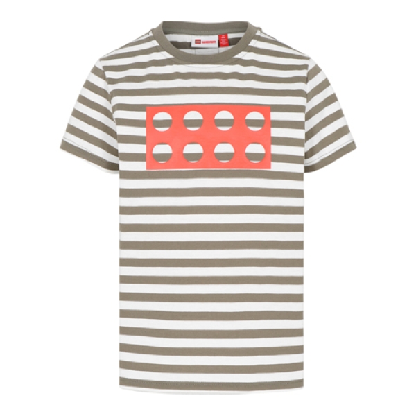 LEGO T-shirt OLIJFGROEN (LWTIAS 307 - Maat 122)