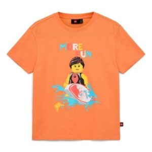 LEGO T-shirt ORANJE (LWTANO 317 - Maat 110)