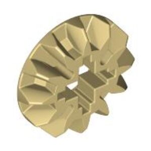 LEGO Tandwiel 12 Enkel BEIGE (10 stuks)